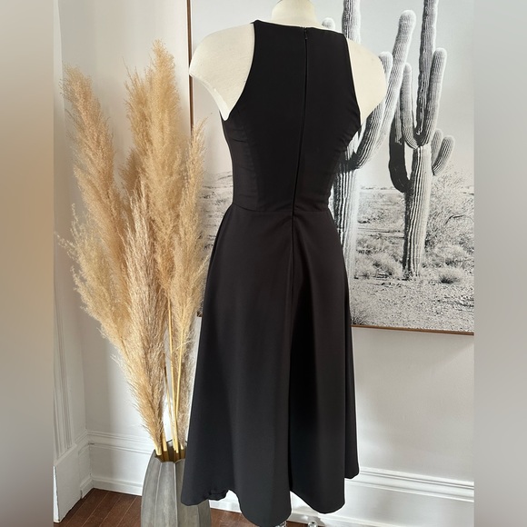 Custom made midi dress in black. Size S/M. Katrina Tuttle for sweet pea - Picture 5 of 9